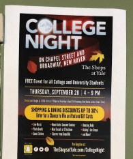 College Night Flyer